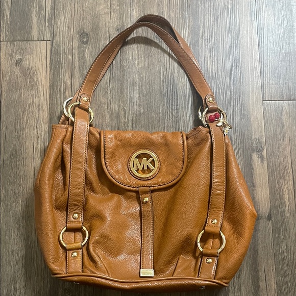 Michael Kors Brown Leather Shoulder Bag - Picture 11 of 12